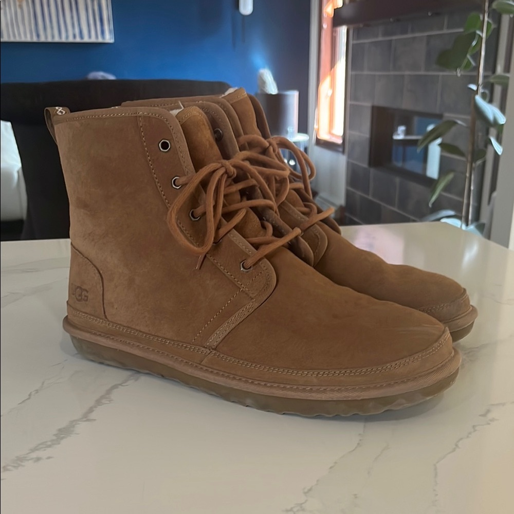 UGG Brown Suede Ankle Boots